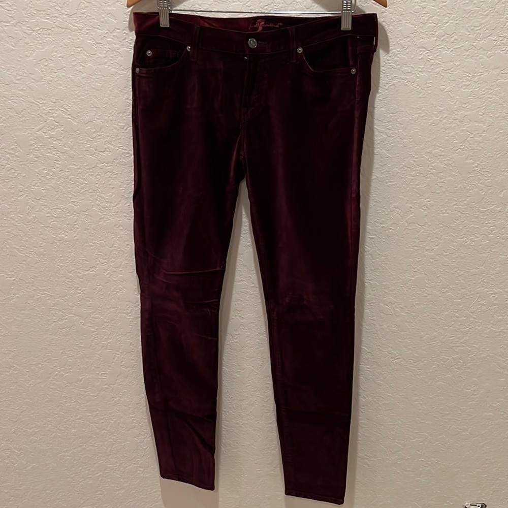 7 for all mankind Women’s Velvet Skinny Jeans
